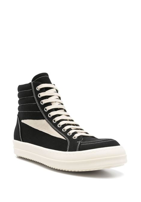 Black Vintage sneakers Rick Owens DRKSHDW - men RICK OWENS DRKSHDW | DU01E3810CVSLVS911